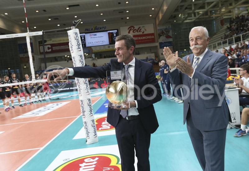 Lorenzetti Premiato Come Miglior Allenatore Della Scorsa Stagione