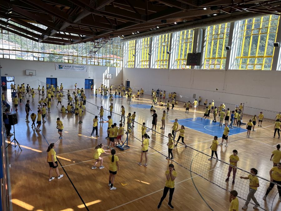 Un Momento Della Mattinata Di Gioco