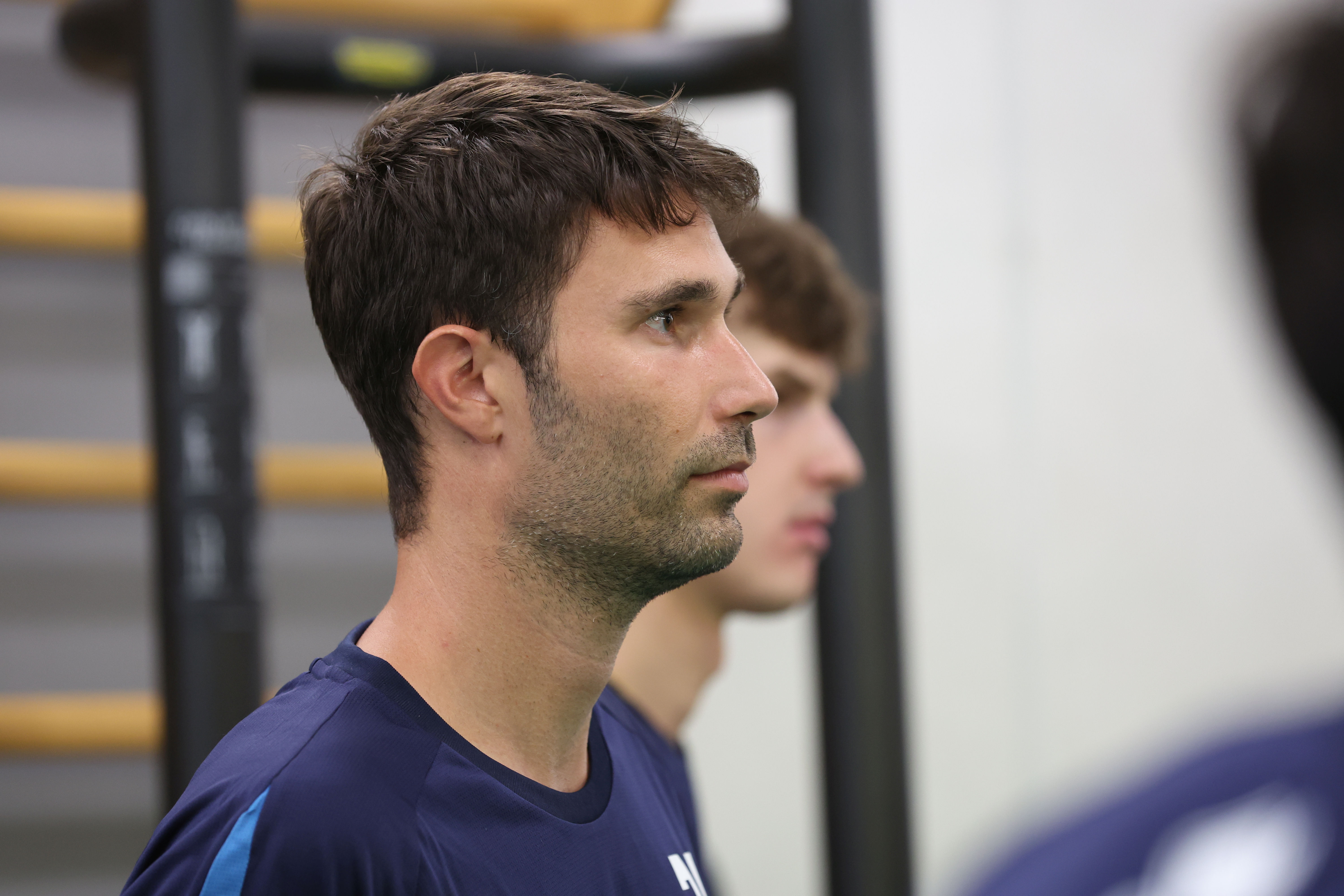 Nicola Pesaresi Al Primo Giorno Della Sua Seconda Stagione