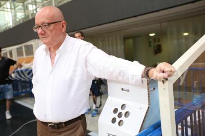 Il General Manager Bruno Da Re Segue Il Primo Allenamento Da Bordocampo